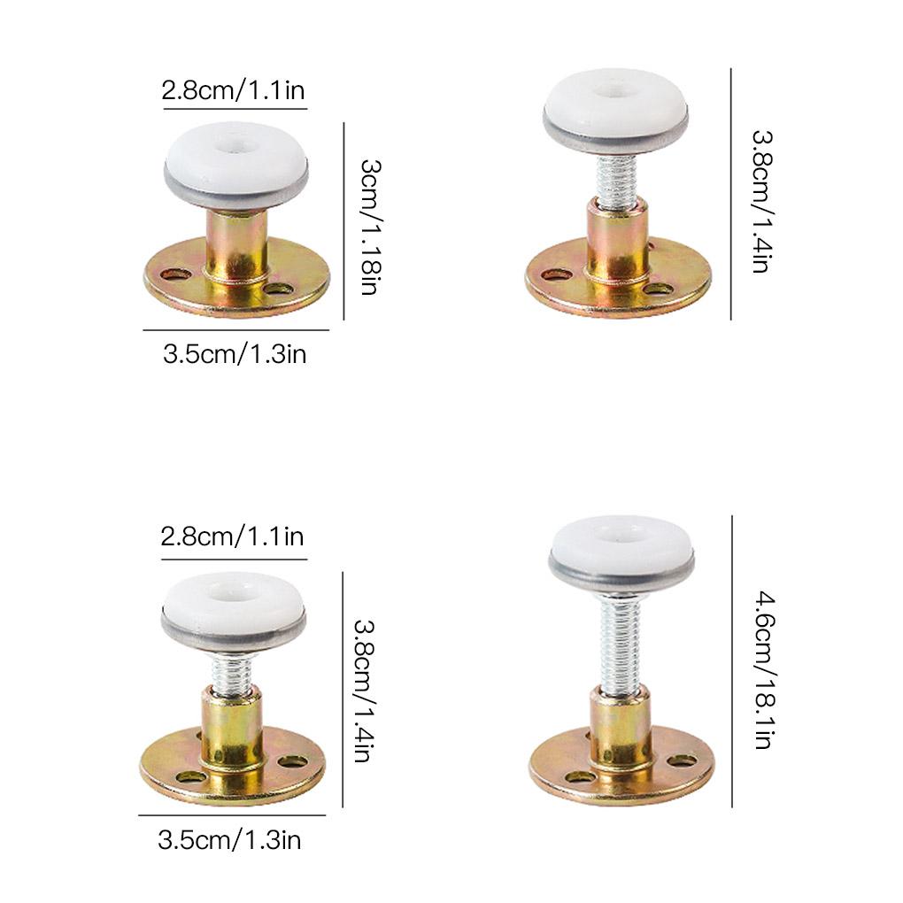 Adjustable Threaded Bed Frame Anti-shake Tool Collision Avoidance Wall Protector