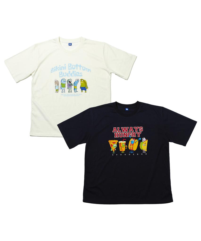Daenkkomma Spongebob Bikini City Residents Graphic Short Sleeve T-Shirt (Limited Edition)
