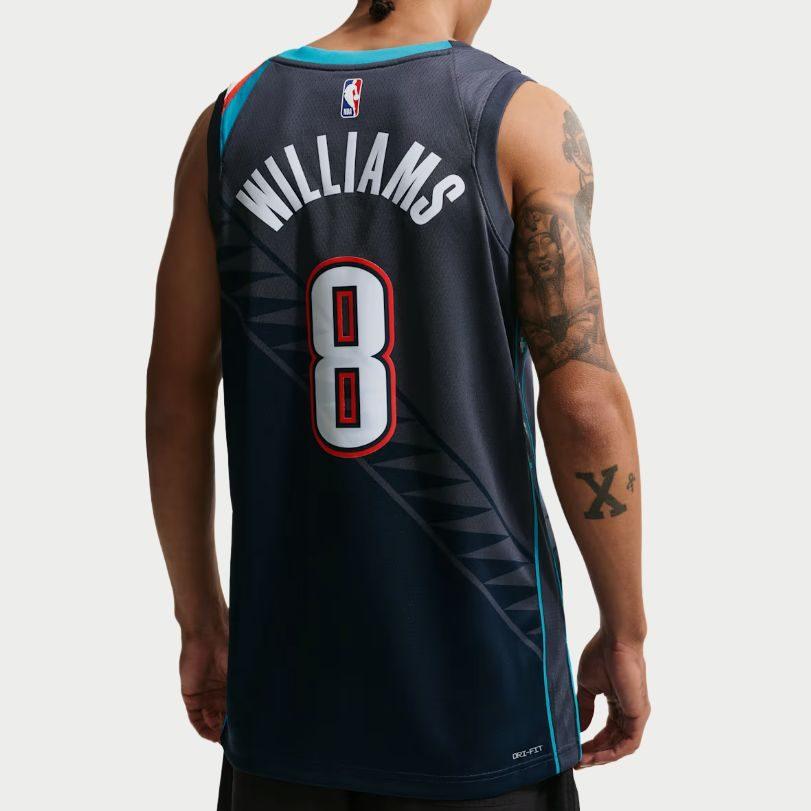 Nike Jalen Williams Oklahoma City Thunder City Edition Men's Nike Nba Swingman Jersey HM5990-439
