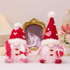 Valentine's Day Glowing Doll Home Decoration Gift Hand-held Candy Gift Knitted Glowing Doll