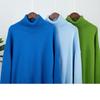 2025 Women's Turtleneck Sweater Solid Color Loose Knitwear Autumn Winter Fashion Ins Style Pullover