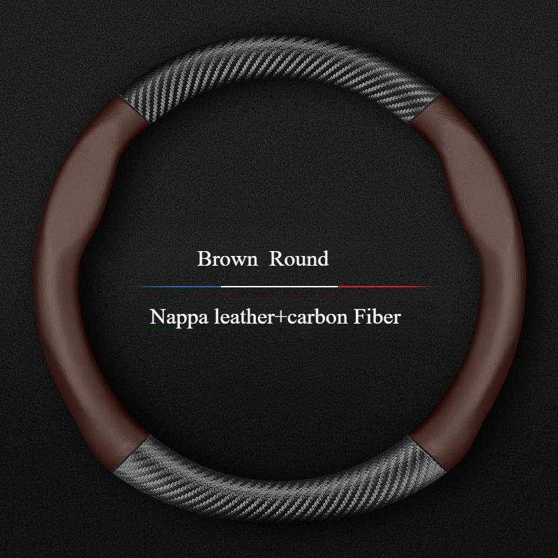 Car Steering Wheel Cover for Hyundai I10 I20 I30 I40 Ix25 Ix35 Ix55 Tucson Palisade Kona Santa-fe Getz IONIQ Sonata Accessories