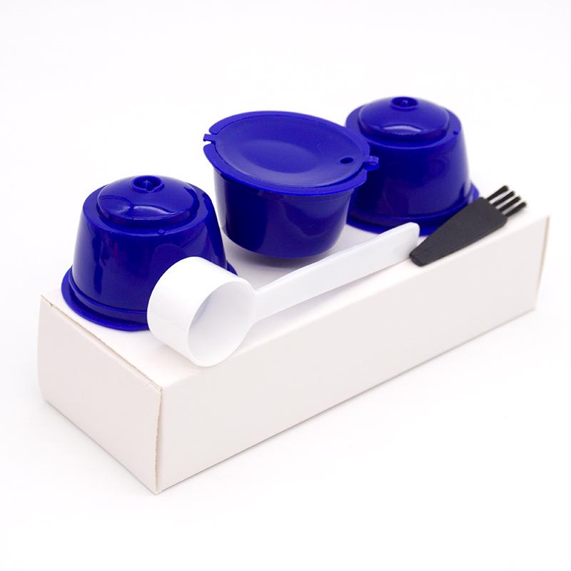 3-Piece Reusable Coffee Filter Screens for DOLCE GUSTO Capsules