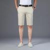 Casual Shorts Männer Sommer Gerade Elastische Business Mode Dünne Kurze Hosen Männlichen