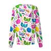 Women's Casual Long-sleeved Single-breasted Printed Protective Clothing Cardigan Top