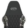 Gaming Chair In Black and Camouflage Synthetic Leather