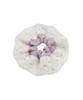 Youhee Flower Satin Scrunchie Lavender