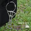 Stainless Steel Folding Multifunctional Steaming Rack - Kitchen & Camping Heat Insulation Support