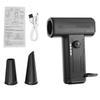Compressed Air Duster, 3 Gear Adjustable 130000RPM Electric Turbo Blower Fan with LED Light,