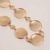 A New Style of High-end Women's Waist Chain with Metal Hollowed-out Patterns and Geometric Designs