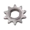 10 Teeth Sprocket, 25H 10T Motor Sprocket H Hole 1020 Motor Sprocket H Hole Stable Performance High Hardness Steel Pinion Gear