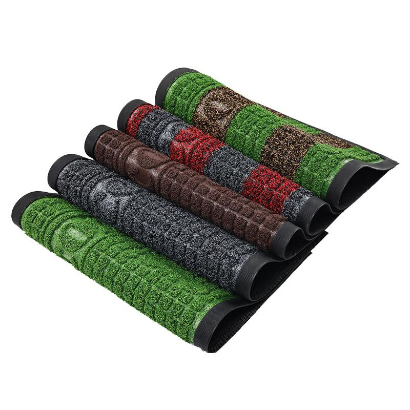 Durable Rubber Door Pad,welcome Door Pad for Indoor and Outdoor Doors, with Grid Groove Pad, Dustproof, Anti Fouling,absorbent