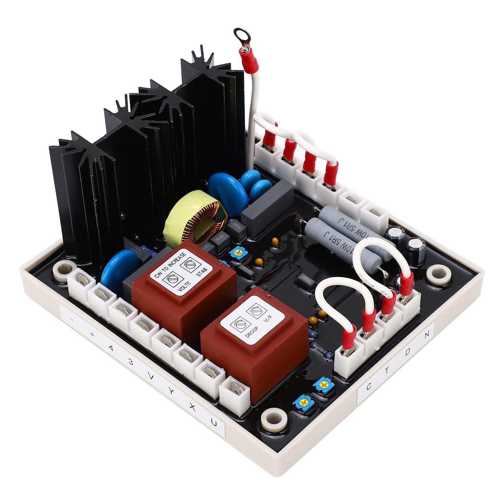 

Automatic Voltage Regulator Low Speed Protection Adjustable Stable AVR Board Replacement for AEC42 7