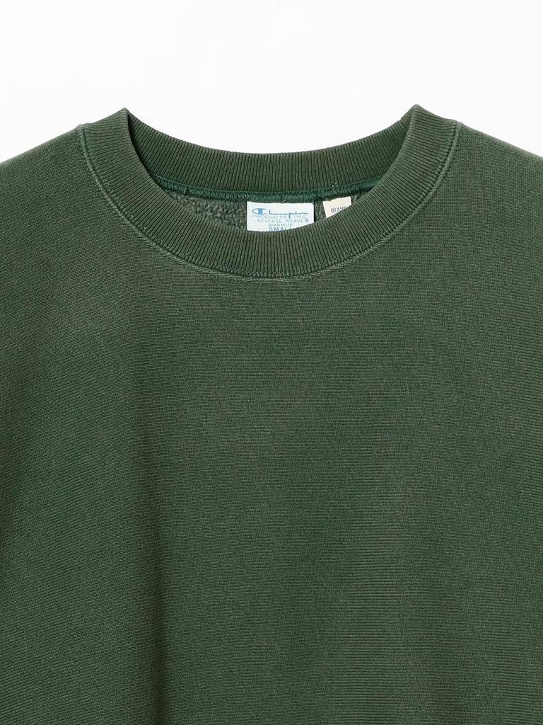 Beams Boy Women's Special Order Champion Back Print Reverse Weave Crew Sweatshirt, Size D.GRN, XS