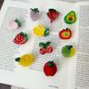 Summer Fruit Hair Clips: Cherry, Strawberry, Grape Claw Clips - Cute & Sweet Accessories