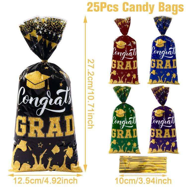 

Поздравляем выпускника Конфетные подарочные пакеты Мальчик Девочка Дошкольный детский сад Поздравляем выпускника Выпускной вечер Украшение класса as shown