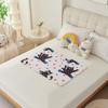 Reversible Cartoon Crawling Mat & Breathable Menstrual Pad for Dorms and Cribs