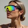 Men's Outdoor Sports Sunglasses Colored Filter Lightweight Sports Sunglasses for Cycling Running Fishing Activities