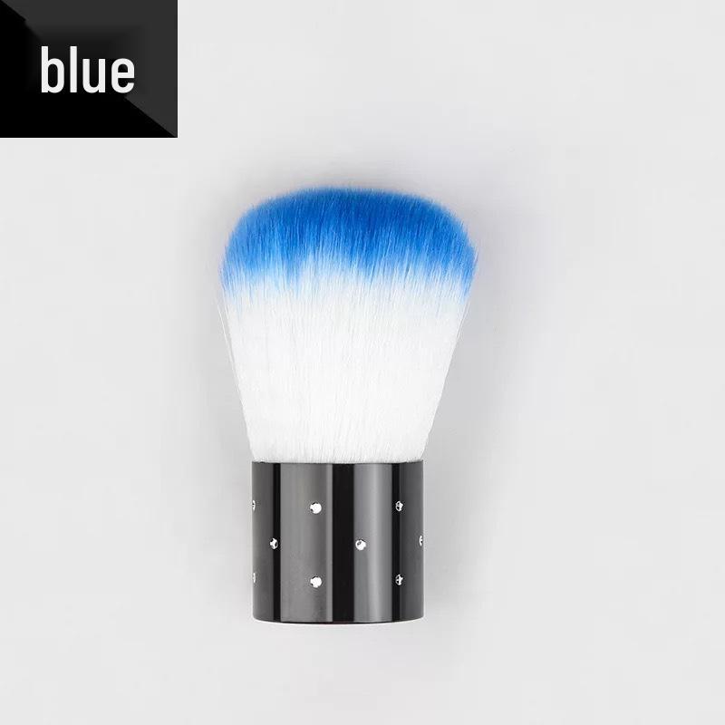 Mushroom Nail Dust Brush - Soft Bristle Cleaning Tool with Short Handle for Nail Polish