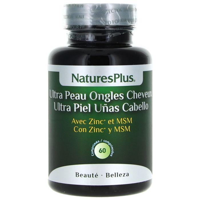 Natures Plus Hombre Blancas 5 X Ultra Piel Cabello Y Uñas 60 Comprimidos Nature's Plus - Imagen 4