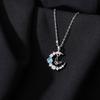 Women's Accessories New Moon Drop Butterfly Necklace