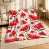 Watermelon Slice 2 Plush Throw Blanket Fruit Party Decor