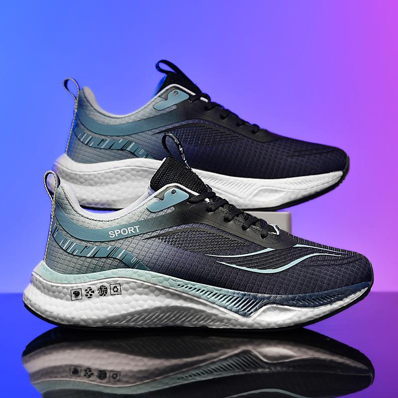 Popular Men's Shoes Carbon Board MD Outsole Shock Absorption Running Shoes Men's and Women's Sports Shoes Men's Breathable Youth Body Test Casual Sh