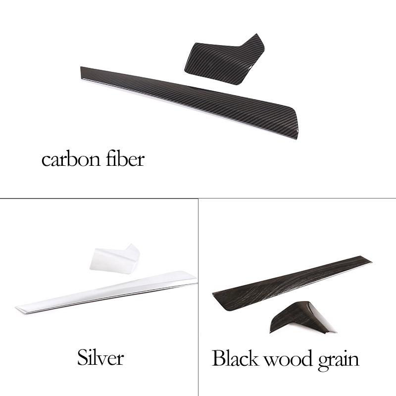 For BMW 3 Series G20 G28    LHD Car Styling Carbon Fiber Texture Center Dashboard Panel Passenger Side Cover Trim