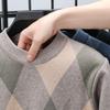 Heren Herfst en Winter Halfcoltrui Onderkleding Trui Contrasterende Kleur Pullover Modieuze Casual Top