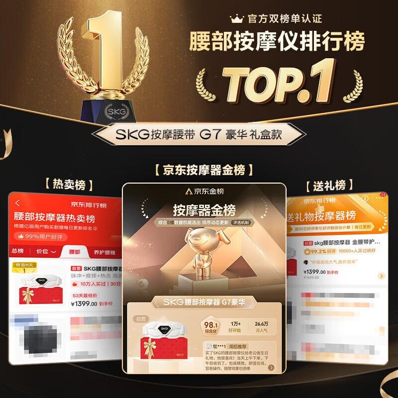 SKG G7 Luxury Lumbar Massager