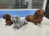 Creative Dachshund Sculpture Outdoor Courtyard Decoration Crafts Resin Ornaments Decoration Simulated Dog Statue Aesthetic Decor