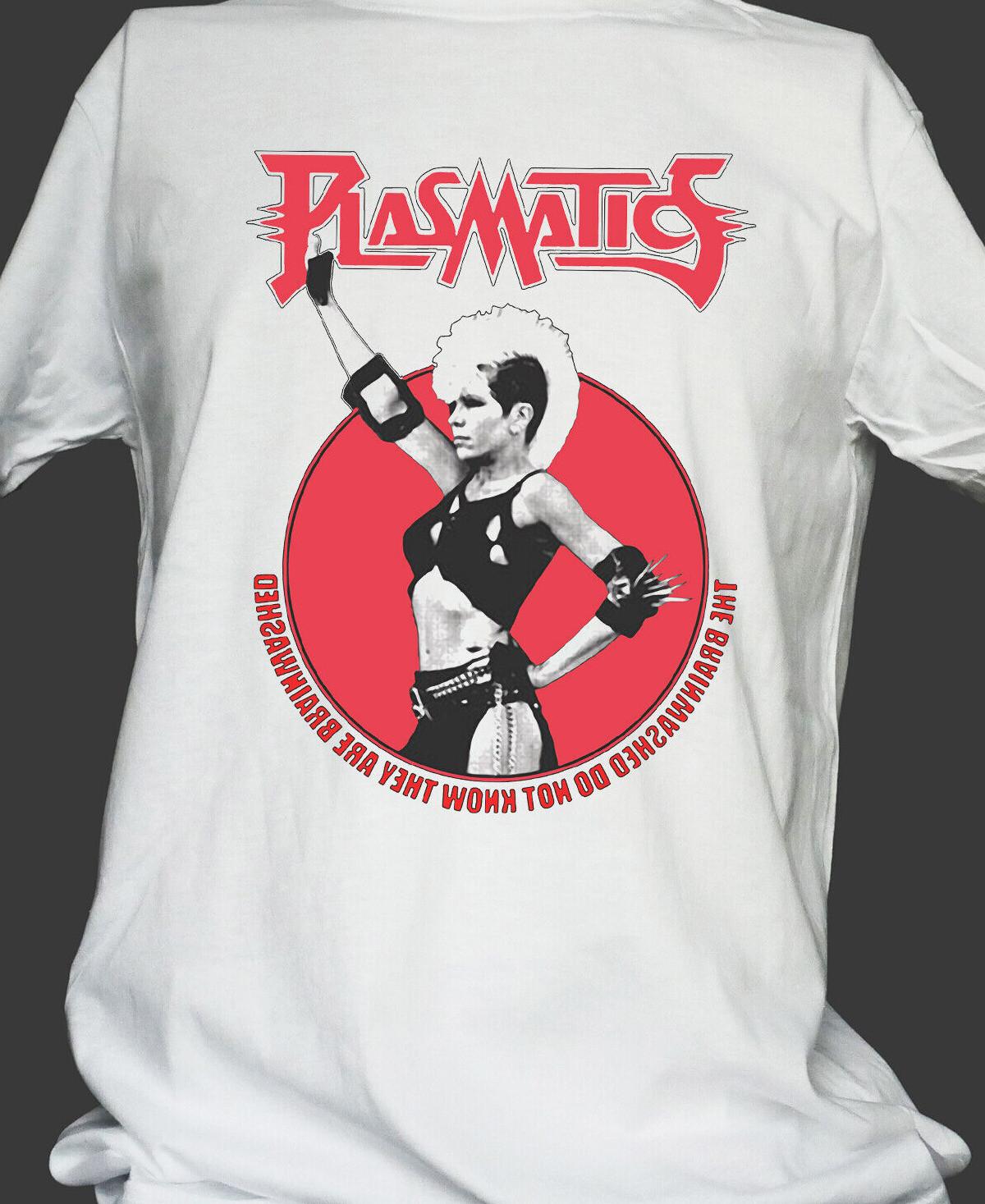 Plasmatics band Punk Rock T-shirt white Cotton All sizes 1F347 XXXXL