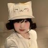 Cartoon Embroidered Mouse Cat Ear Baseball Cap Casual Breathable Animal Ear Smile Face Cap Adjustable Streetwear Hat For Girls