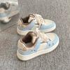 Platform white shoes women's new autumn and winter super fire board shoes children's shoes versatile and lightweight student bread shoes