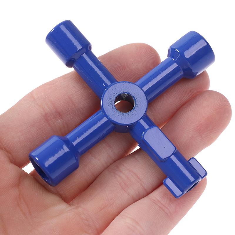 4-Way Multi-Functional Key For Electric Water Gas Meter Box Opening Key