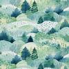 Outdoor Dekostoffe Oxford - Landschaft - Dx2085