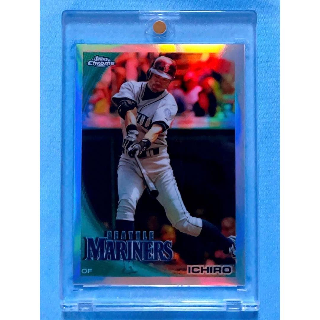 MLB Card 2010 Topps Chrome Ichiro Refractor