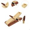 Pen Holder Brush Box Wooden Portable Pencil Storage Case Tabletop Stationery Organiser for Household