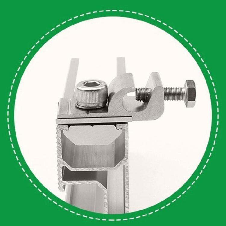 Solar Panel Mounting Bracket Clamps Ground Lugs Fasteners Photovoltaic Support