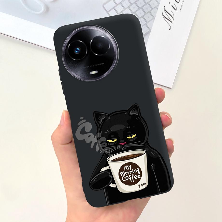 For Realme 11x Case Realme 11 5G Taiwan Cover Soft Silicone Bumper Protective Luxury Print Back Cases For Realme11x  11 x Funda
