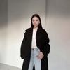 2025 Cross-border European and American Women's Clothing Amazon Large Lapel Casual Loose Lace-up Long Woolen Coat Coat