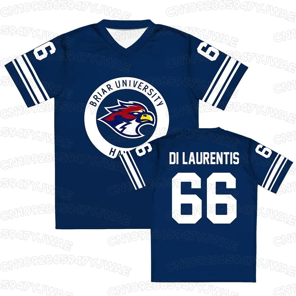 2026 Men's Women's Graham 44 Tucker 46 T-shirt Cosplay Short Sleeve T-shirt Top Off Campus Briar University Hockey Jersey