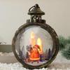 Luzes de Lanterna de Natal a Pilhas Lâmpada de Velas Sem Chama