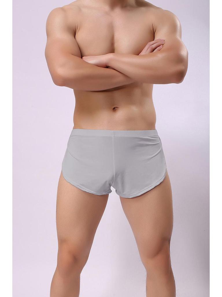 Sous-vêtements Sexy Respirants pour Homme - Sous-vêtements Jeunes Confortables, Couleur Unie