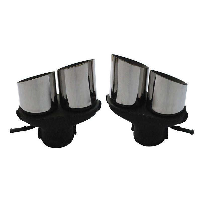 Polished Silver 304 Stainless Steel Exhaust Tailpipe for Latest Land Rover Range Rover Tailpipe Exhaust