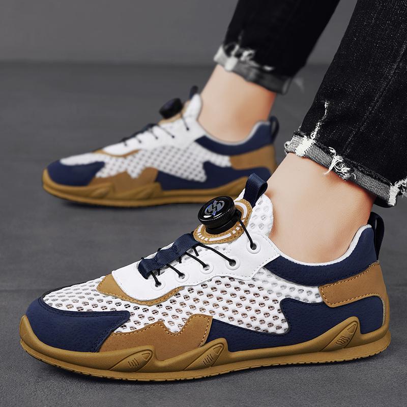 INS Mens Leisure Running Shoes Breathable Skateboard Shoes Mesh Comfortable Casual Sneakers Men Tenis Masculino Footwear Male