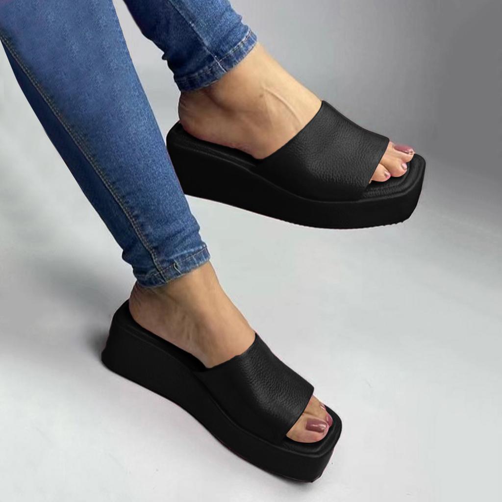 Damen Pantoffeln Mode Muster Farbe Sommer Dicke Sohle Flach Bequem Weich Hausschuhe Für Damen Netz Pantoffeln Für Damen
