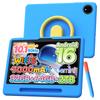 P10 Kid Kids Tablet with Android 90Hz IPS 7000mAh 32GB RAM 64GB ROM 2TB TF WiFi Light Screen Silicone Case Stylus Pen Compatible with Learning