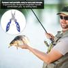 Multi-Function Fishing Plier, Carbon Steel Fishing Line Cutter Fishing Hook Remover Freshwater Saltwater Fishing Split Ring Braid Tool
