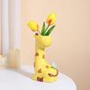 Giraffe Shape Vases Ceramic Vases Modern Decorative Vases Centerpiece Lovely Flower Vases for Wedding Office Home Decors